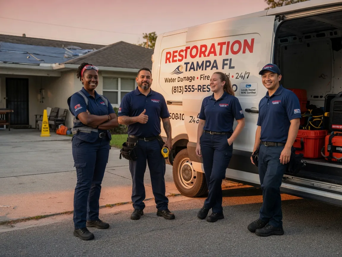 Water Damage Restoration company in Marquette, KS